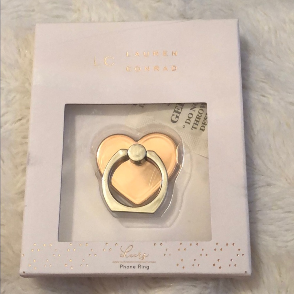 LC Lauren Conrad phone key ring holder